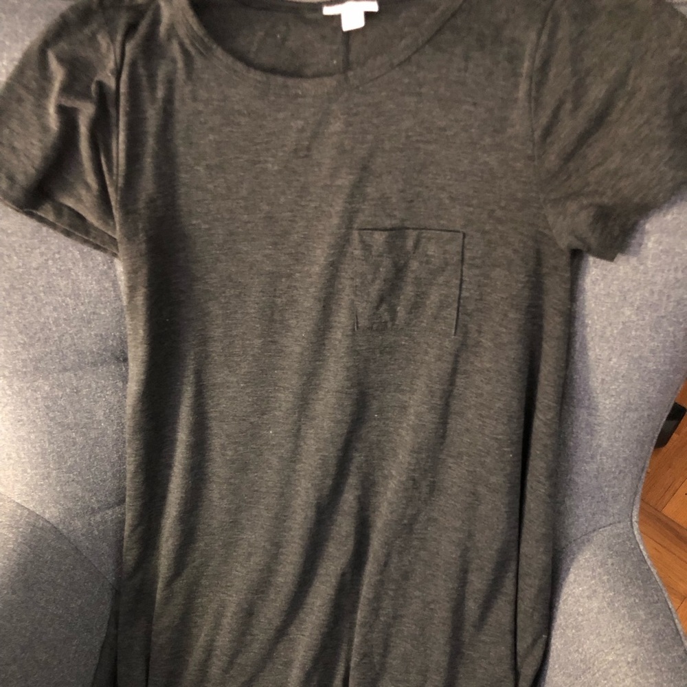 LuLa Roe Tshirt Dress Gray